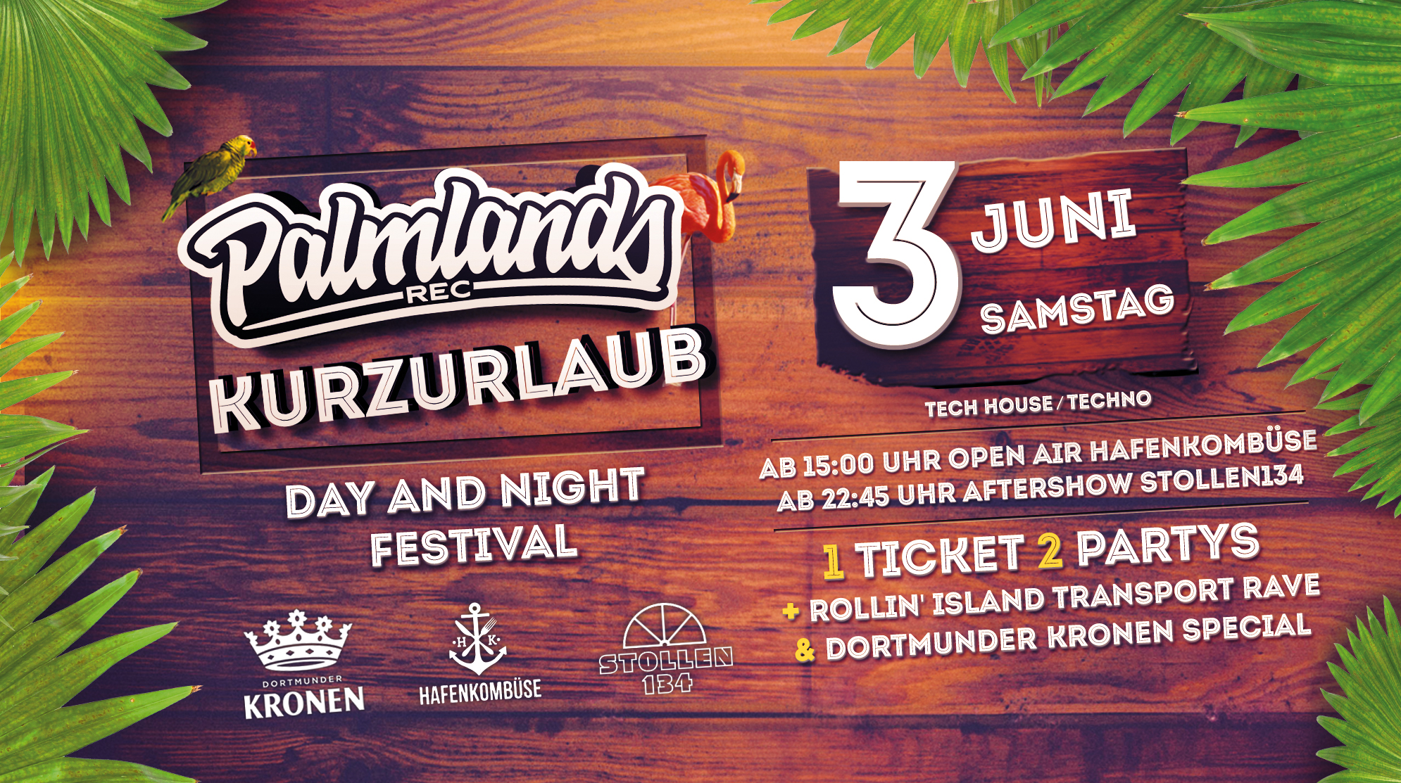 You are currently viewing Wir starten unser erstes Palmlands „Kurzurlaub“ Day and Night Festival