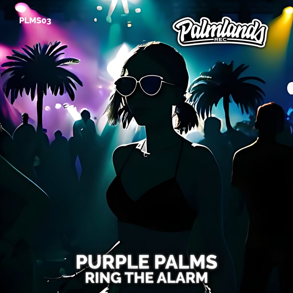 Purple Palms - Ring the Alarm Cover