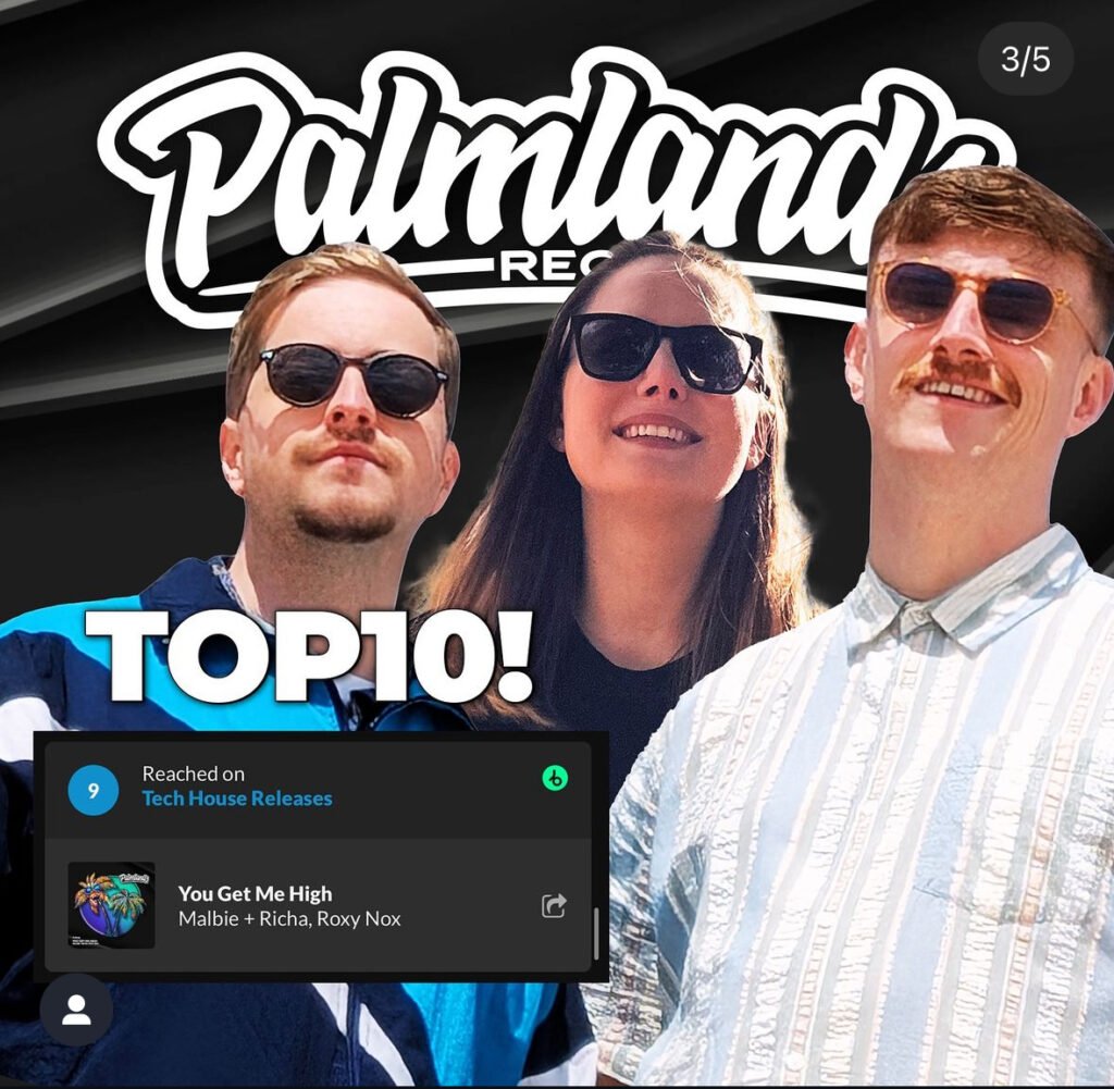 Malbie + Richa & Roxy Nox Palmlands Records Beatport Charts Top 10