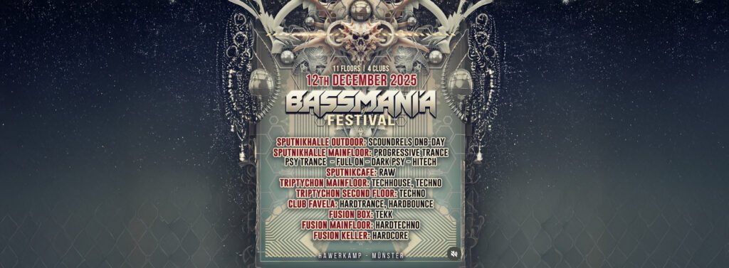 Bassmania Dezember Banner