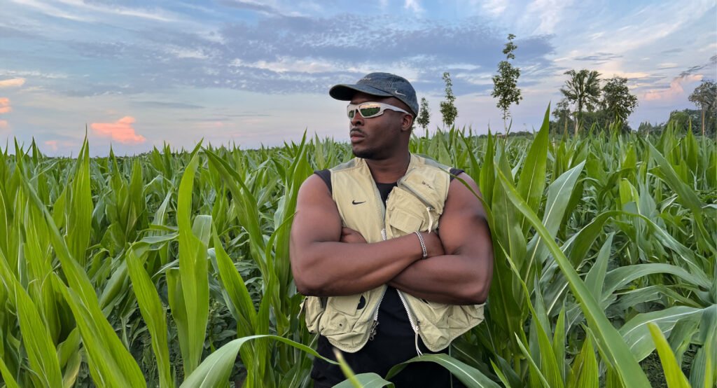 Jordvn Prince on Palmlands Records - in a green field