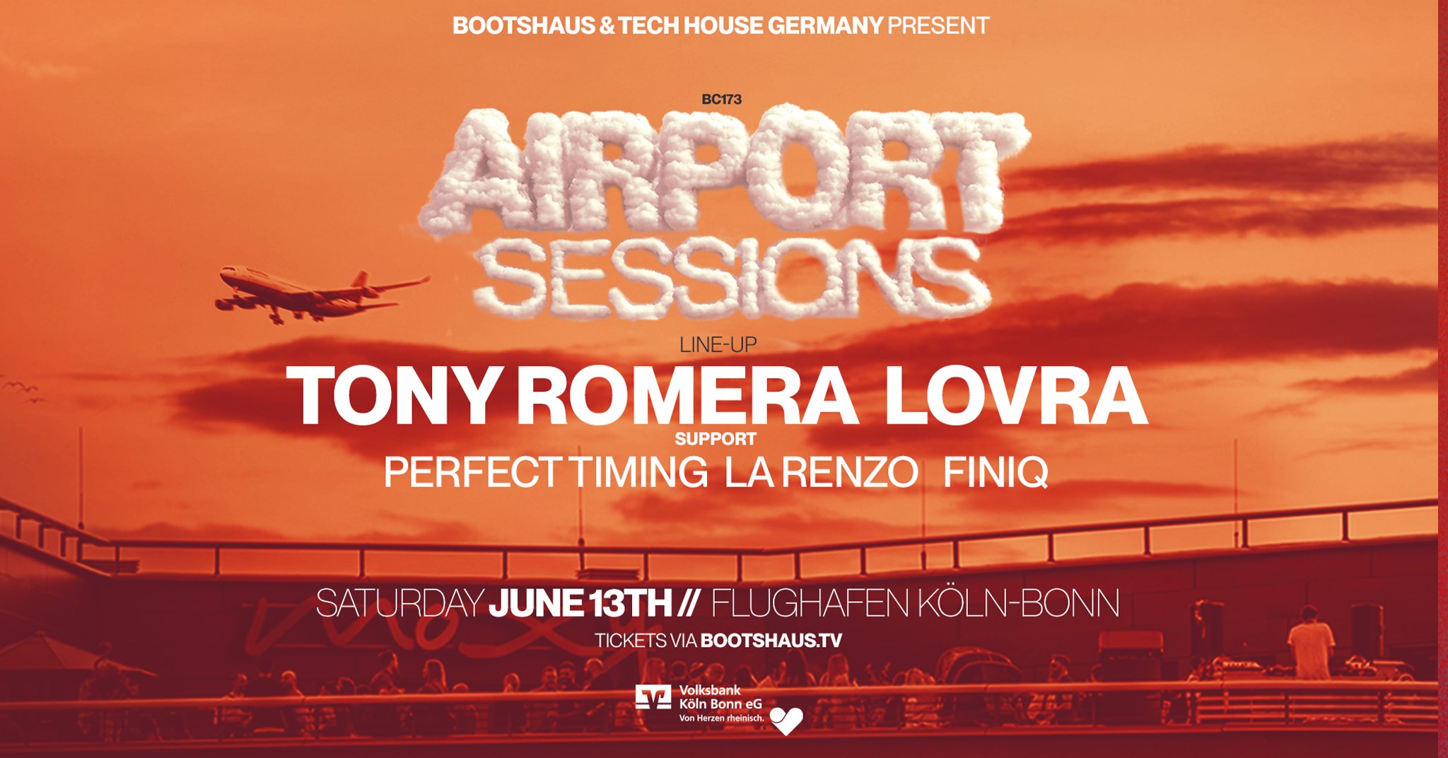 Bootshaus Airport Sessions Tony Romera