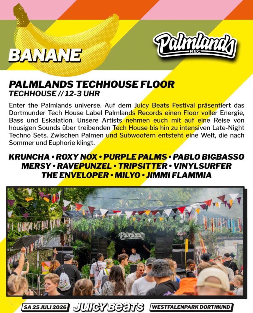 Juicy Beats 2026 Palmlands Records