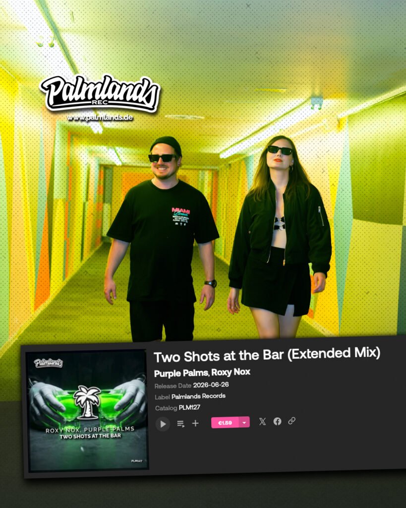 Roxy Nox & Purple Palms new music on Palmlands Records