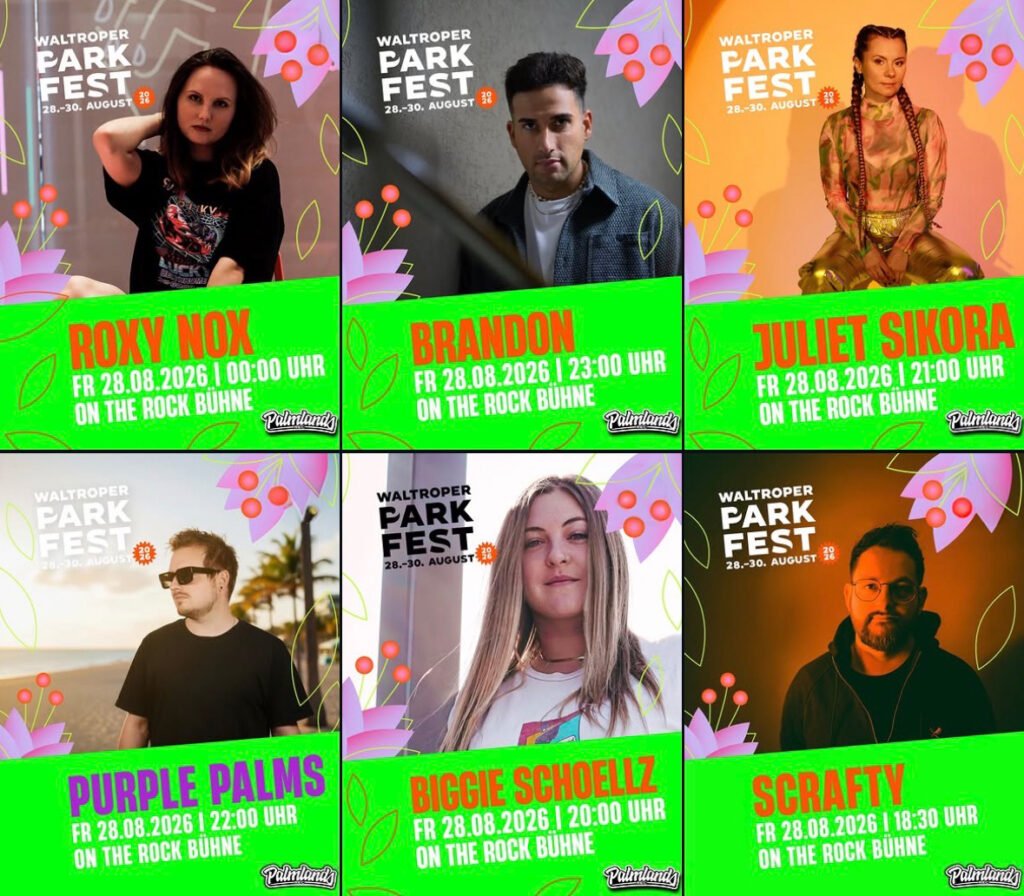 Waltroper Parkfest Line Up Friday